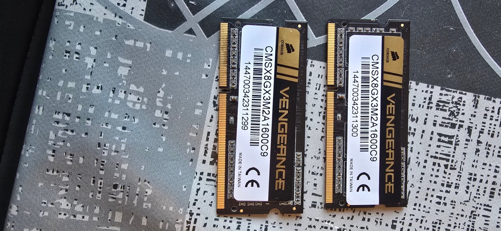 Corsair Vengeance Kit 2x4 GB DDR3 1600 C9, Computers en Software, RAM geheugen, Ophalen of Verzenden, DDR3