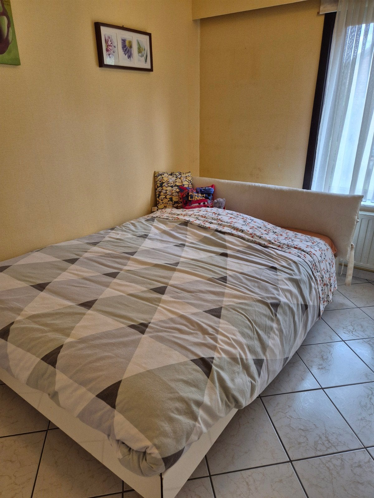 Twijfelaar 140 cm bed, Huis en Inrichting, Slaapkamer | Bedden, Ophalen, Twijfelaar, 200 cm, 140 cm