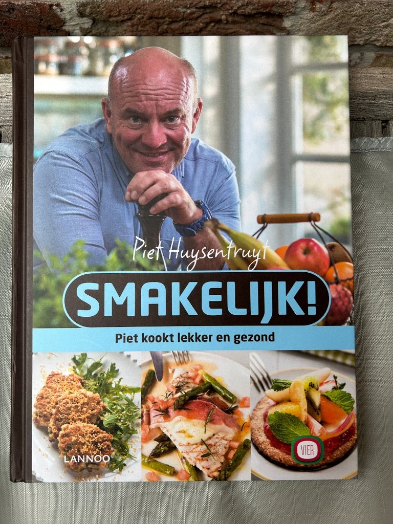 NIEUW BOEK "SMAKELIJK" PIET HUYSENTRUYT, Piet Huysentruyt, Nieuw, Ophalen of Verzenden, Gezond koken