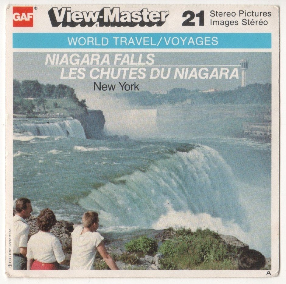 View-master Chutes du Niagara New York A 655 C, Enlèvement ou Envoi