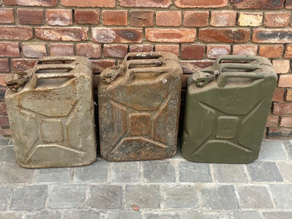 Jerrycan brits oorlogs origineel wd 1943, Verzamelen, Ophalen