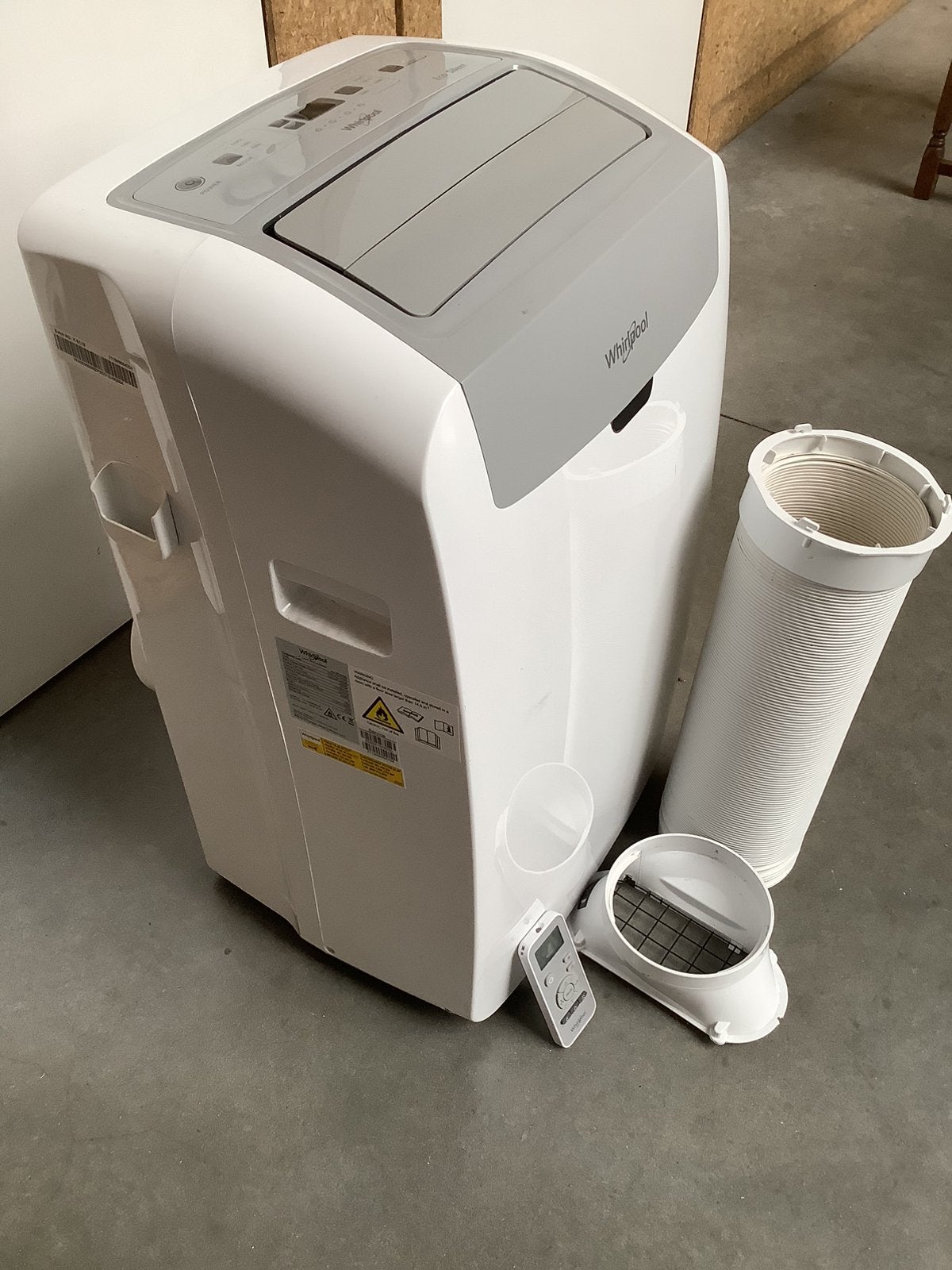 Mobiele airco, Ophalen, Zo goed als nieuw, Mobiele airco, Afstandsbediening