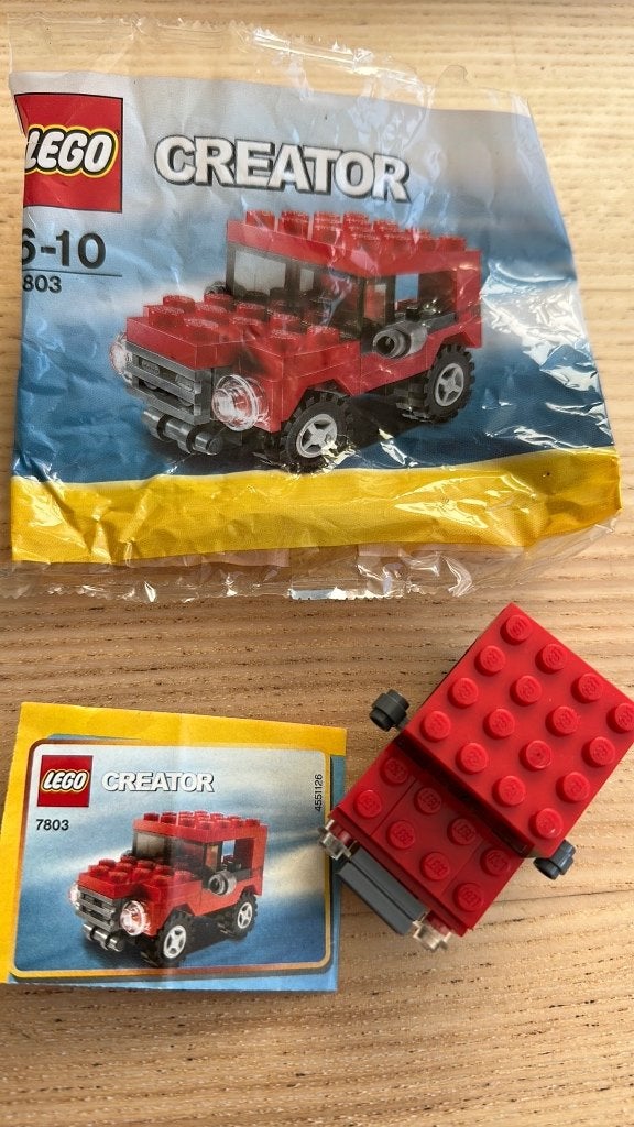 Lego creator 7803, compleet, Gebruikt, Lego, Inclusief instructies, Ophalen of Verzenden
