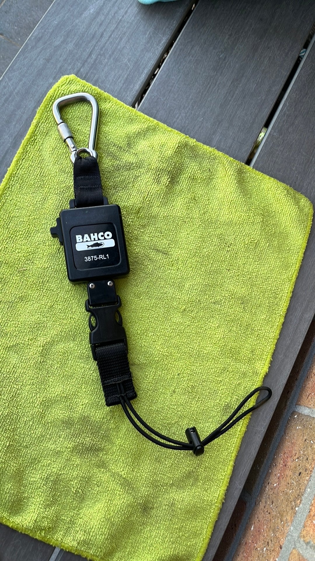 Bahco, intrekbaar materiaal veiligheidskoord, Watersport en Boten, Duiken, Ophalen, Zo goed als nieuw