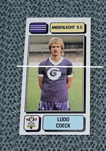 Panini Football 83 RSC Anderlecht/Ludo Coeck, Collections, Envoi, Comme neuf, Affiche, Image ou Autocollant