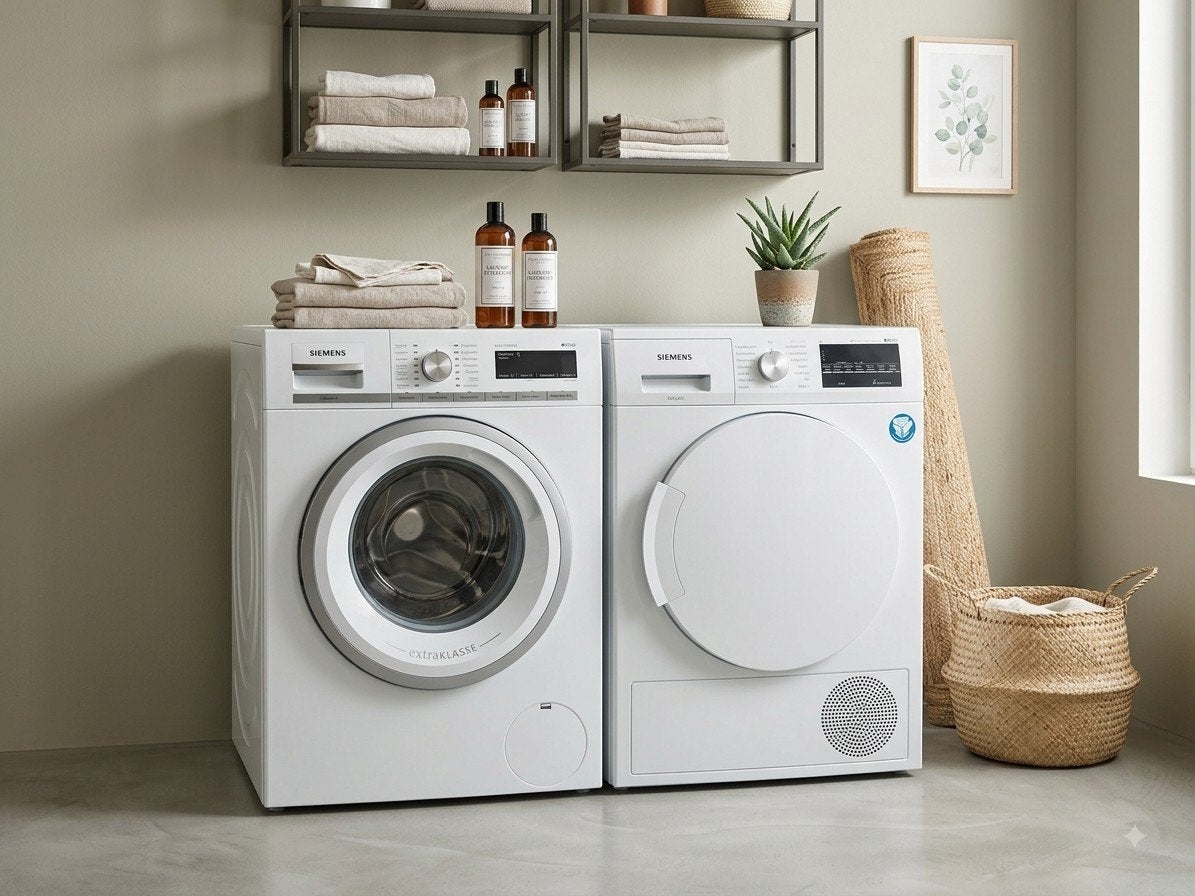 siemens IQ700 lave linge & seche linge IQ500, Ophalen