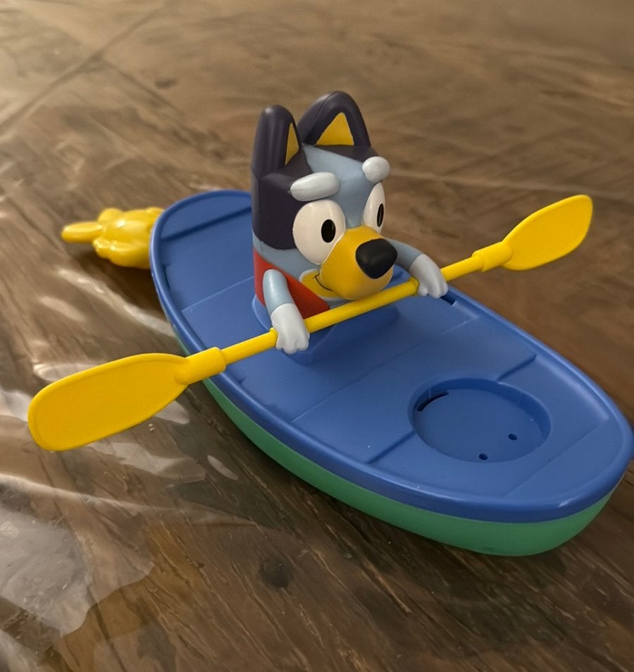 Bluey badspeelgoed, Kinderen en Baby's, Ophalen of Verzenden, Gebruikt