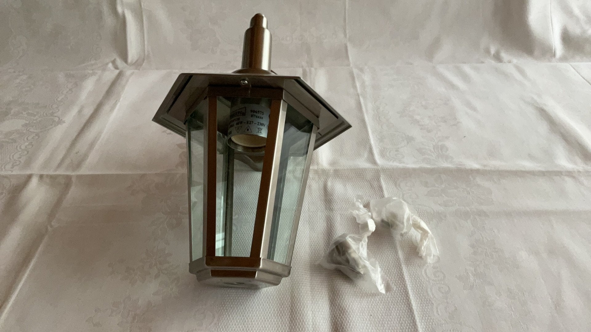 Outdoorlamp, Enlèvement, Inox