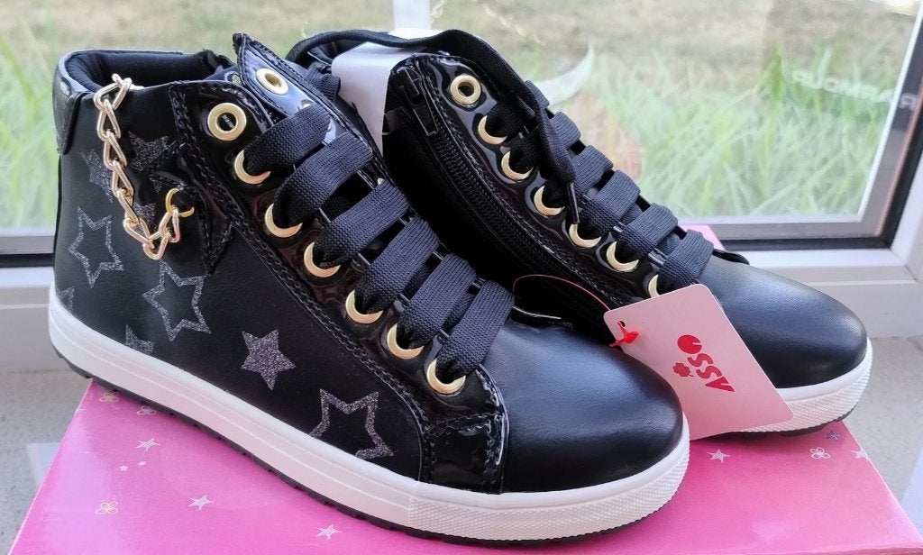 Chaussures hautes Asso pour filles taille 37 *NOUVEAU*, Neuf, Enlèvement ou Envoi, Asso, Chaussures