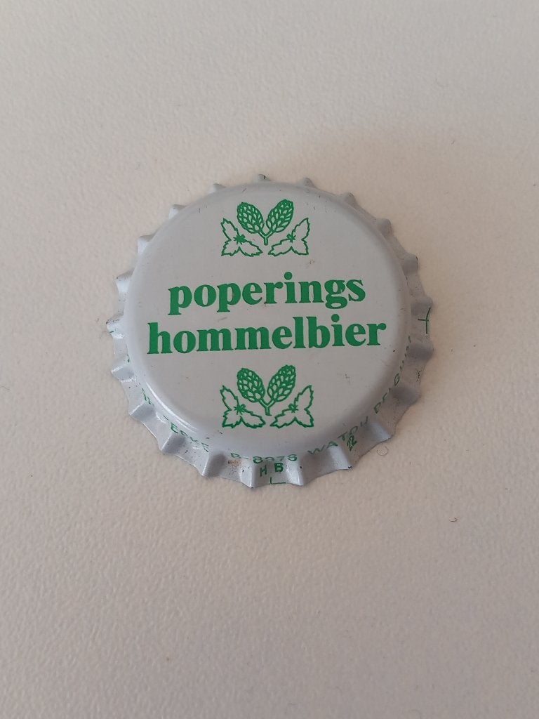 Kroonkurk : POPERINGS HOMMELBIER, Verzamelen, Verzenden, Nieuw, Leeuw