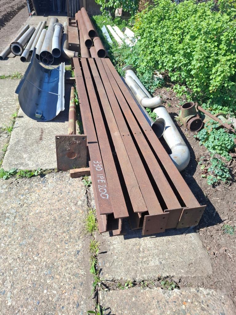 poutrels, stalen liggers, hea, heb, ipe, ipn, upn, Bricolage & Construction, Enlèvement, Utilisé, Fer