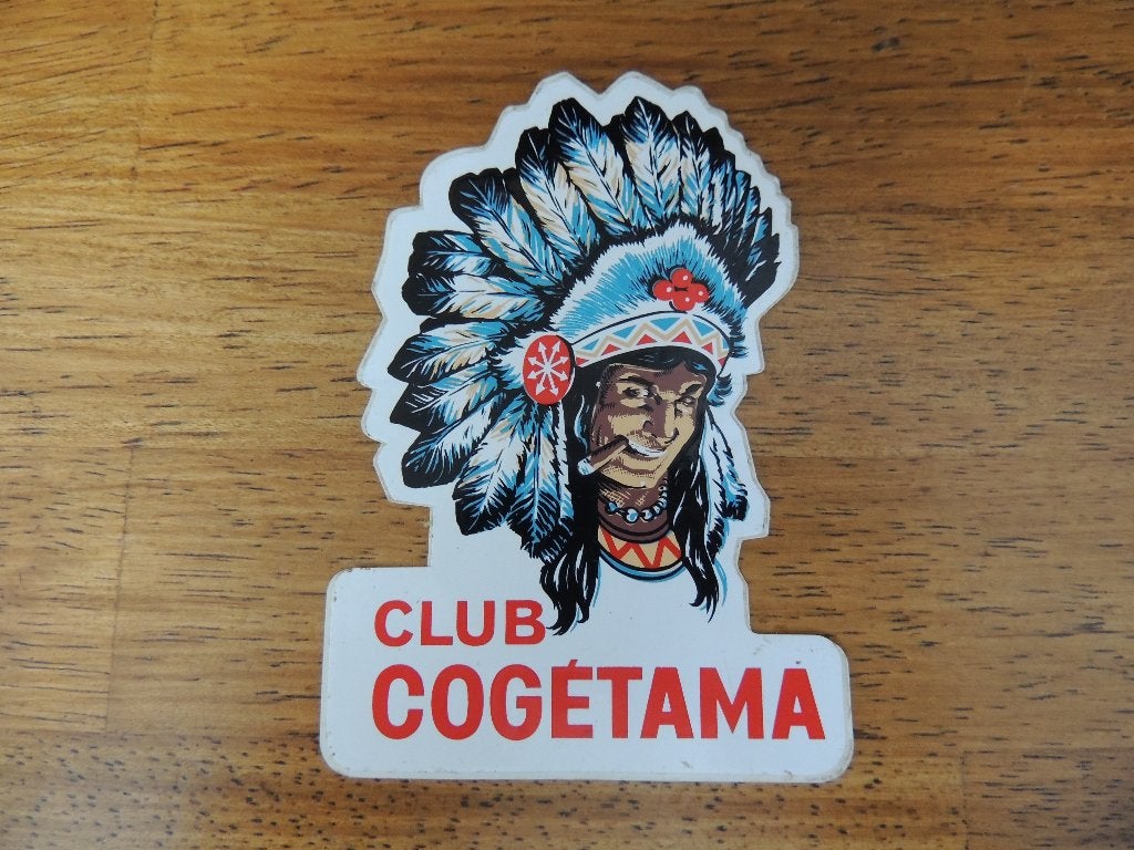 Indiaan Club Cogetama sticker, Enlèvement ou Envoi, Comme neuf