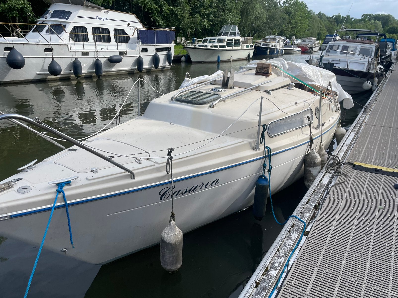 Voilier Dehler Delanta a renover, Sports nautiques & Bateaux, Voiliers à cabine & Voiliers, 3 m, Diesel, 150 cm, Démarrage électrique