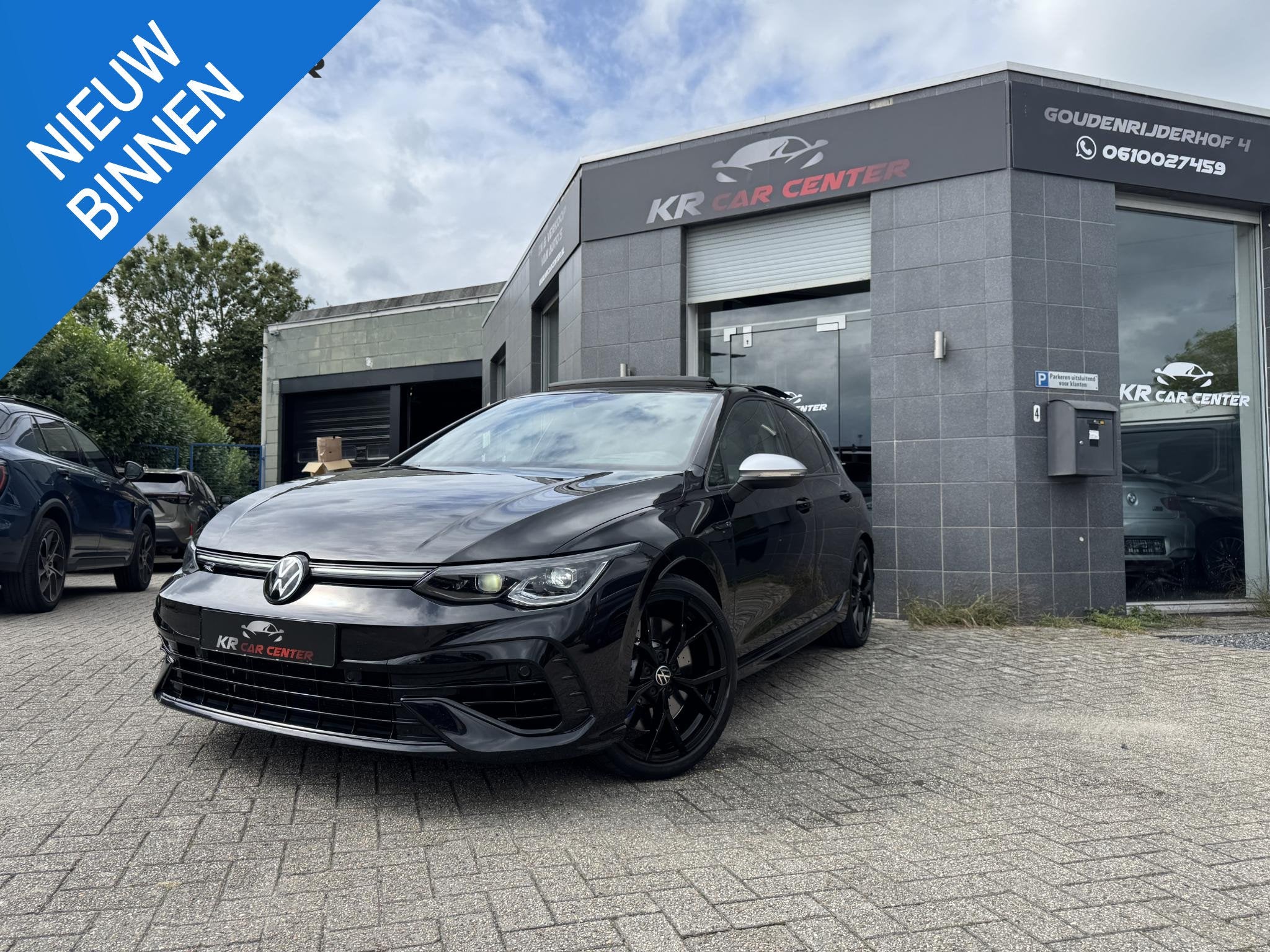 Volkswagen Golf 2.0 TSI R 4M Performance 333PK PANO-H&K-IQ L, Autos, Volkswagen, Achat, Carnet d'entretien, Bleu, 5 portes