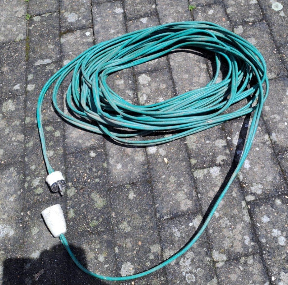 Verlengkabel ongeveer 10m!, Doe-het-zelf en Bouw, Ophalen