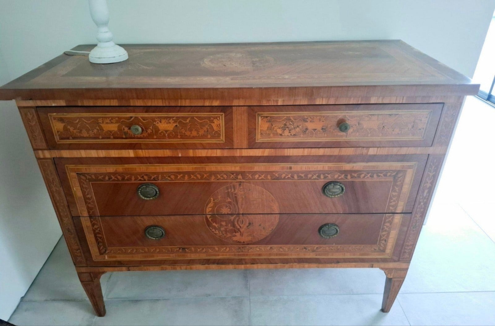 antieke commode, Huis en Inrichting, Kasten | Ladekasten, Ophalen