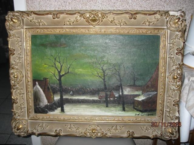 Peinture de Gaston Willemsen, Antiquités & Art, Enlèvement
