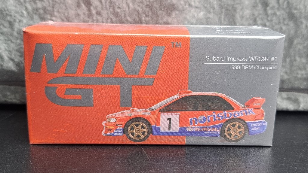 Subaru Impreza WRC97 DRM champion, Auto, Nieuw, Ophalen of Verzenden, Mini gt