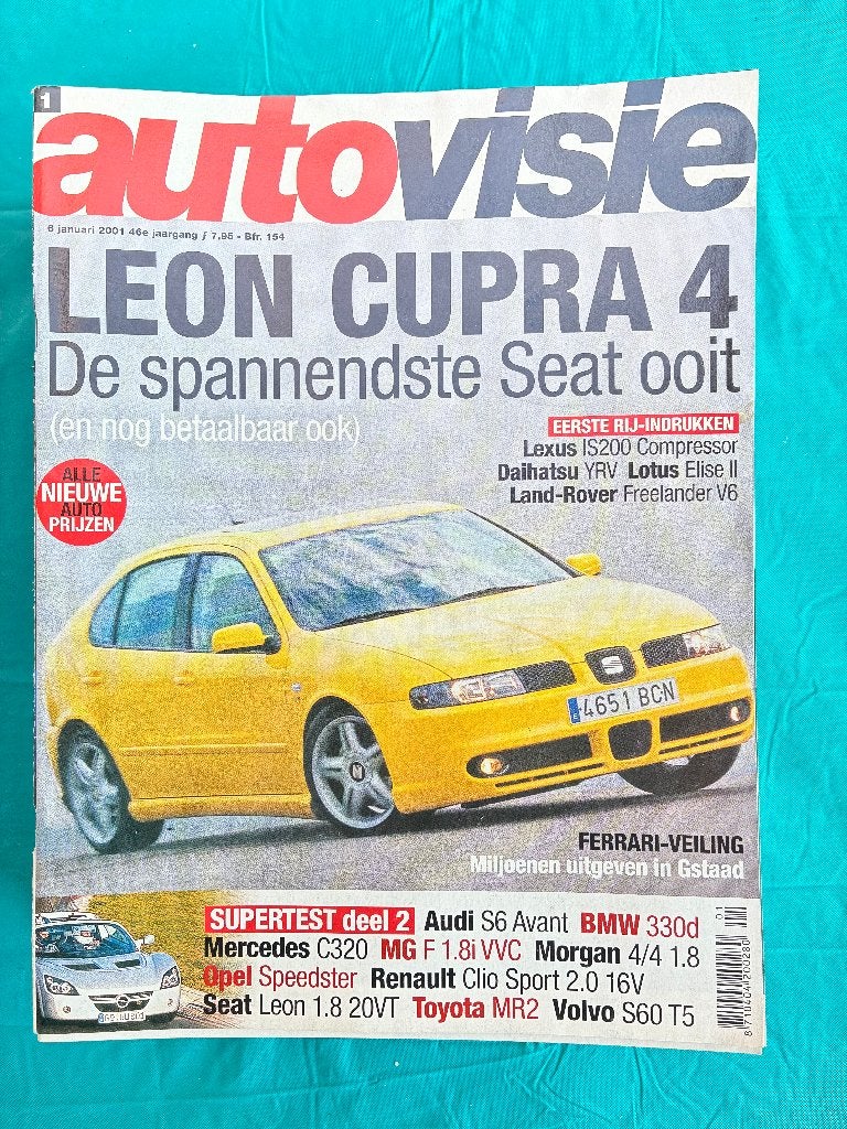 Autovisie - jaargang 2001, Ophalen of Verzenden, Gelezen