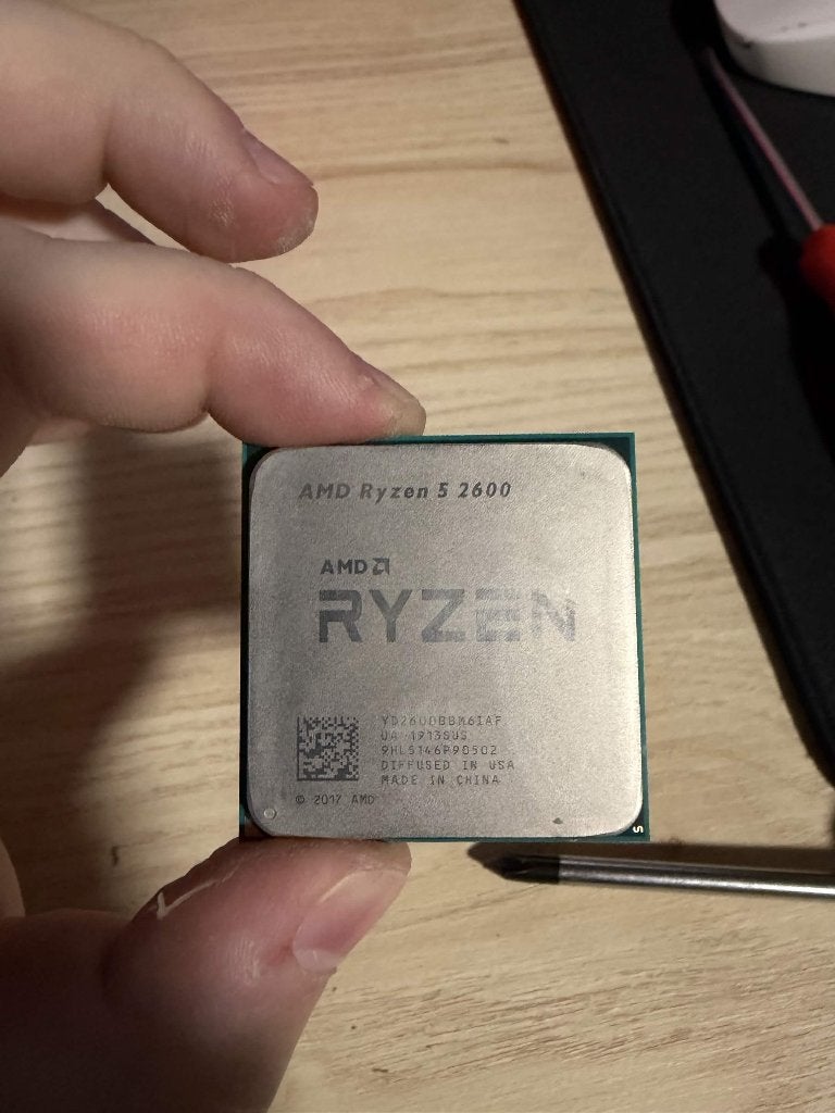 Ryzen 5 2600X Met Stock Amd Cooler, Computers en Software, Processors, Ophalen, 6-core, Gebruikt, AMD Ryzen 5