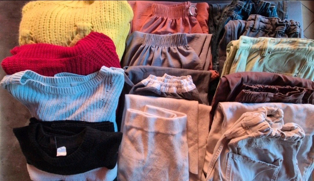 Doos vol dames kleding medium/large, Enlèvement
