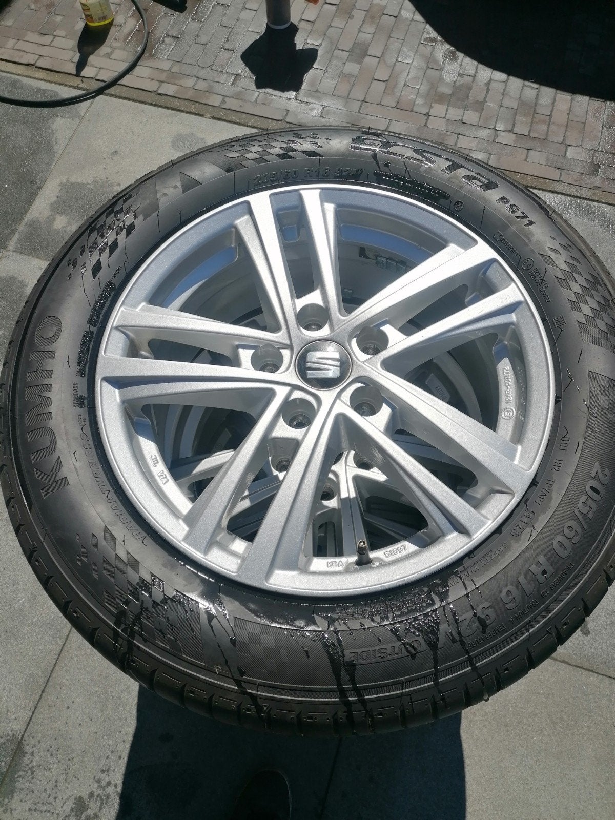velgen set vag groep 5x112 16 inch, Auto-onderdelen, Ophalen, 16 inch, Banden en Velgen, Nieuw