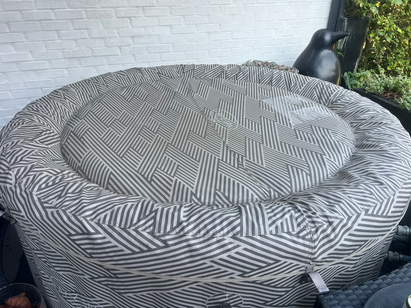 Denkzeil Bestway  lazy z spa voor 4 personen, Jardin & Terrasse, Bains à remous et Spas, Enlèvement, Comme neuf
