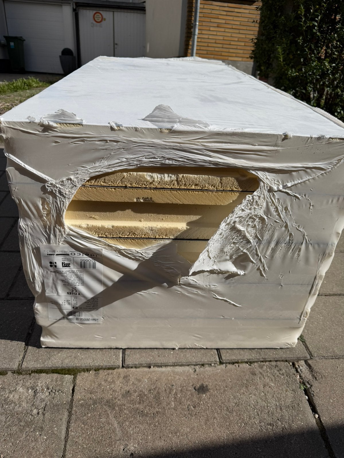 Isolation : plaques Idelco 5, Bricolage & Construction, Enlèvement, Neuf, Mousse rigide (PIR)