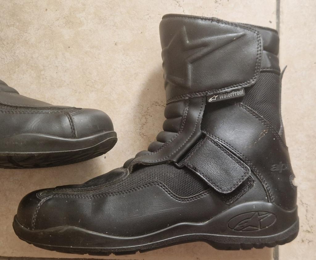 Motorlaarzen Alpinestars waterproof Maat 42 (41), Motoren, Ophalen, Laarzen
