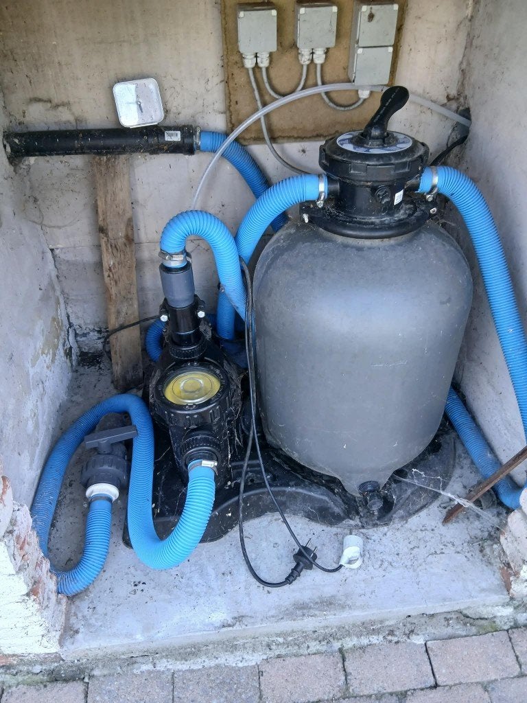 zwembadfilter, Tuin en Terras, Ophalen, Gebruikt