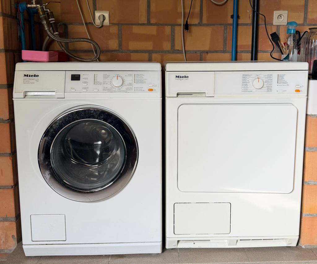 Laveuse et sécheuse Miele, Electroménager, Enlèvement, Utilisé