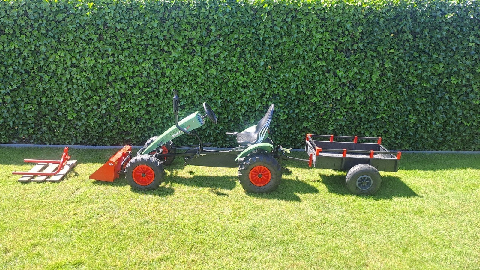 Gocart Berg Fendt met toebehoren, Kinderen en Baby's, Speelgoed | Buiten | Voertuigen en Loopfietsen, Ophalen, Zo goed als nieuw