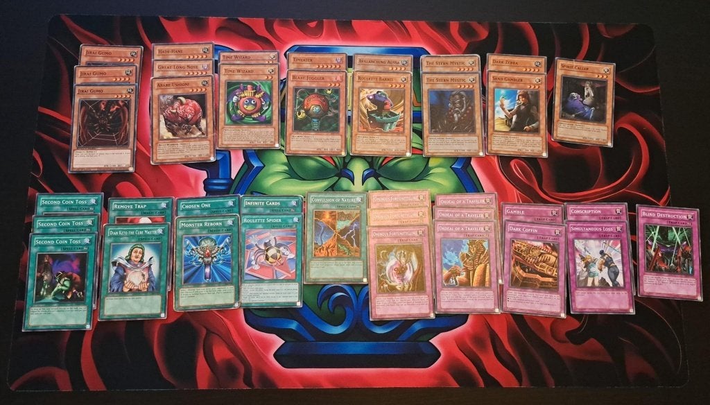 Yu-Gi-Oh! Retro Speeldeck - Jirai Gumo Gamble Deck, Hobby en Vrije tijd, Verzamelkaartspellen | Yu-gi-Oh!, Ophalen of Verzenden