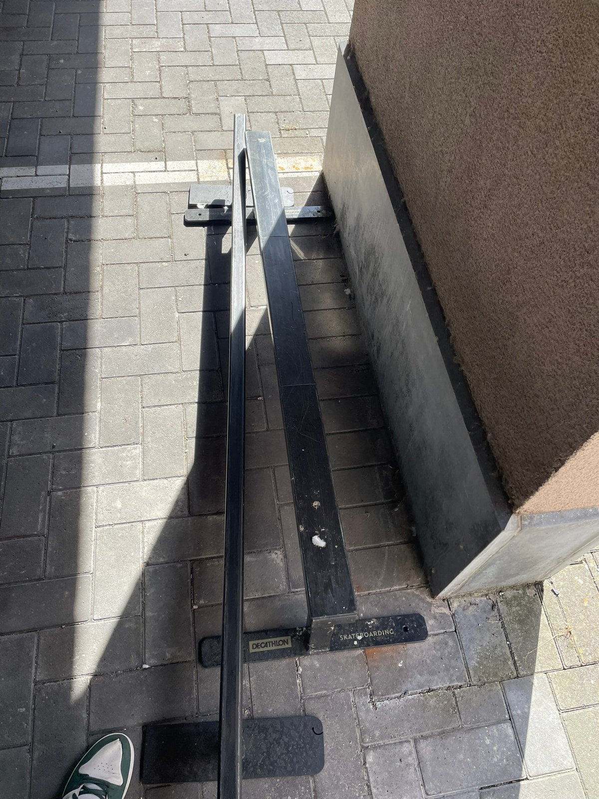 2 skate rails, Ophalen, Zo goed als nieuw
