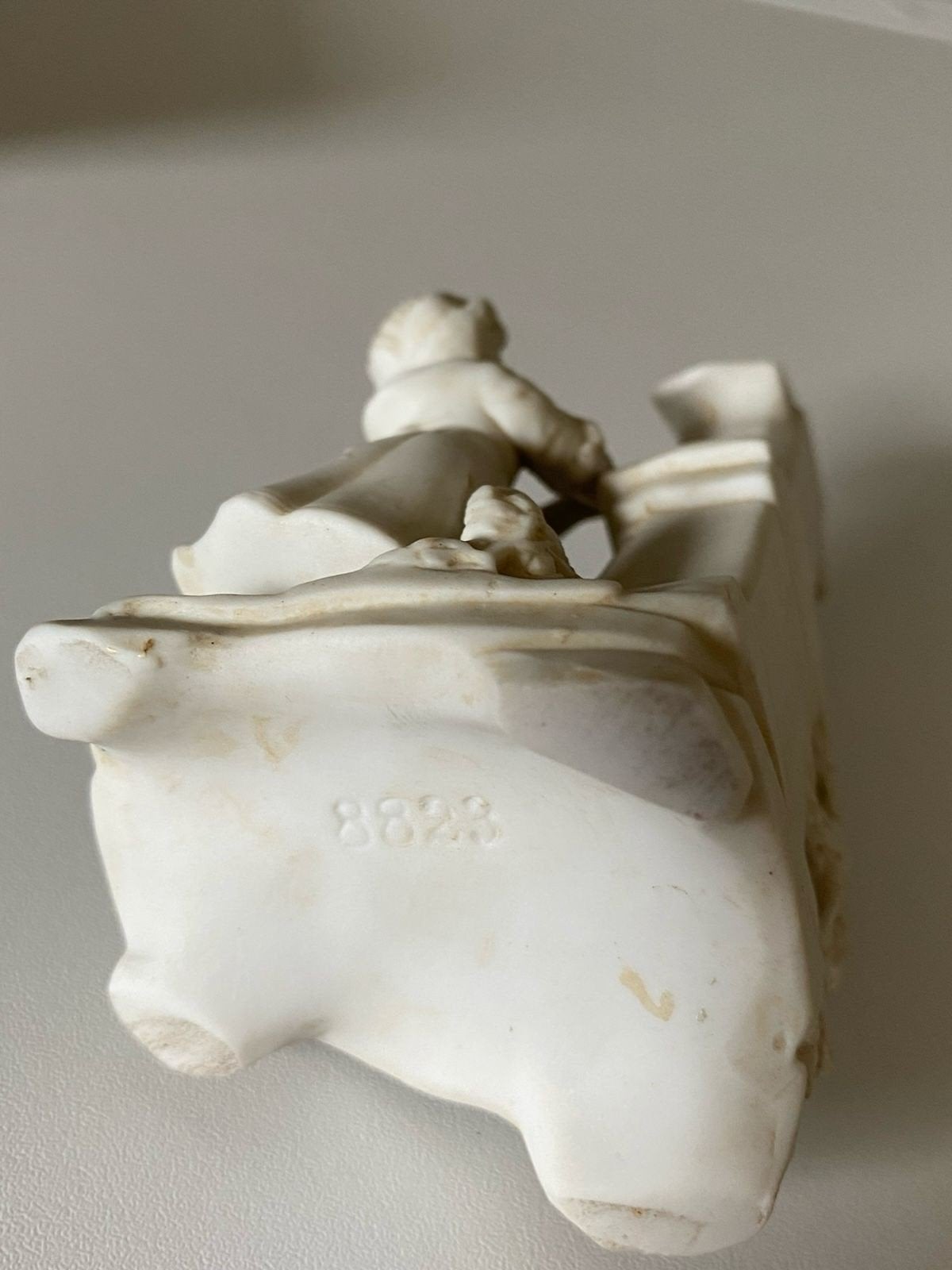 Antiek porseleinen beeldje, Ophalen of Verzenden
