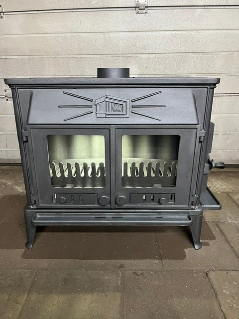Poêle à bois Dovre, poêle intérieur, auvent, Maison & Meubles, Comme neuf, Enlèvement, Bois, Autoportant