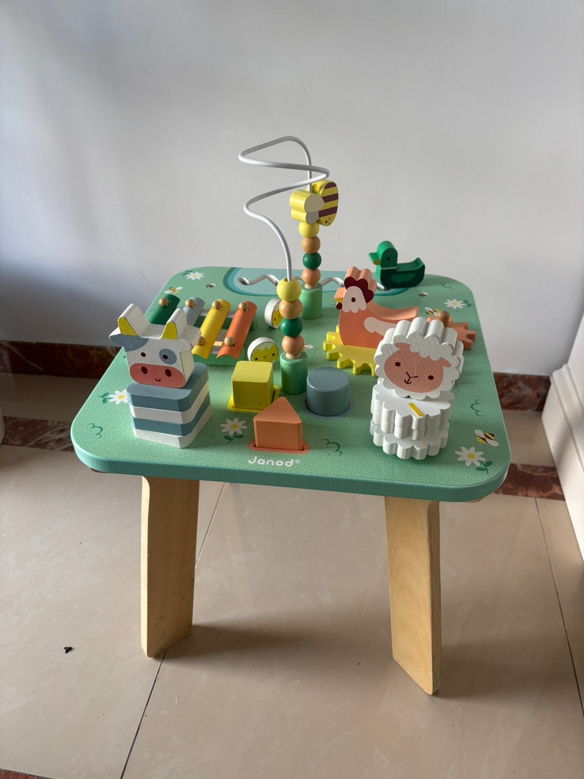 Table d’apprentissage, Enlèvement, Comme neuf