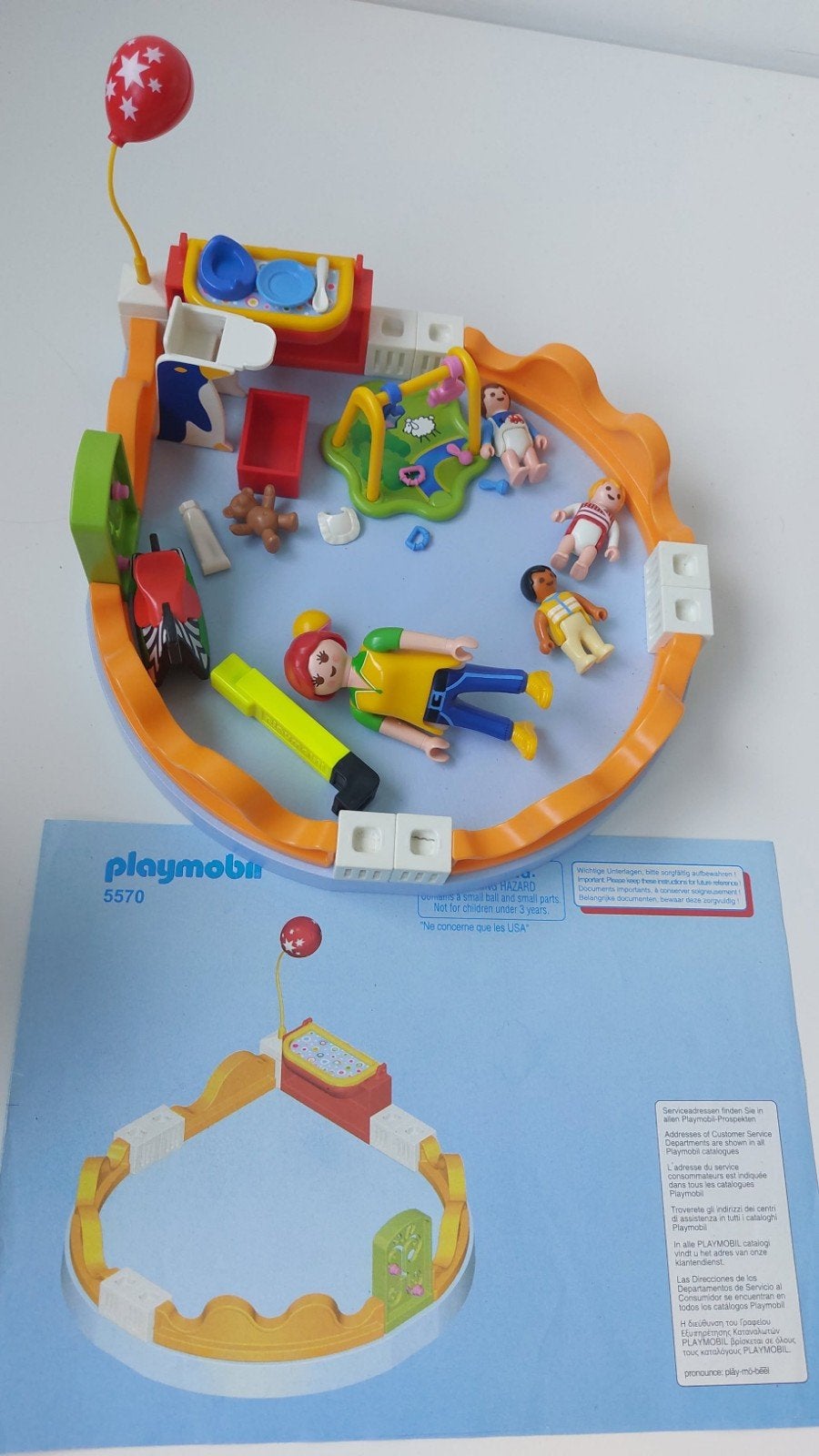 playmobil crèche, Enfants & Bébés, Bâtiment, Family fun, Comme neuf, Kit complet
