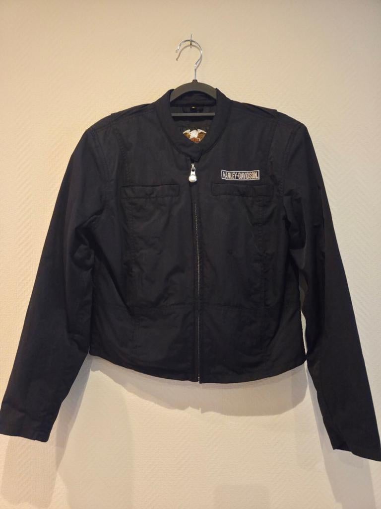Harley davidson jas dames maat s, Motoren, Ophalen of Verzenden, Dames