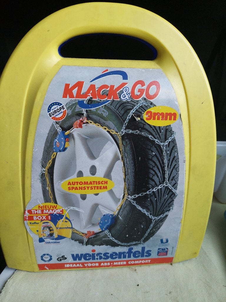 Chaînes à neige Weissenfels Klack & Go, Enlèvement, Comme neuf