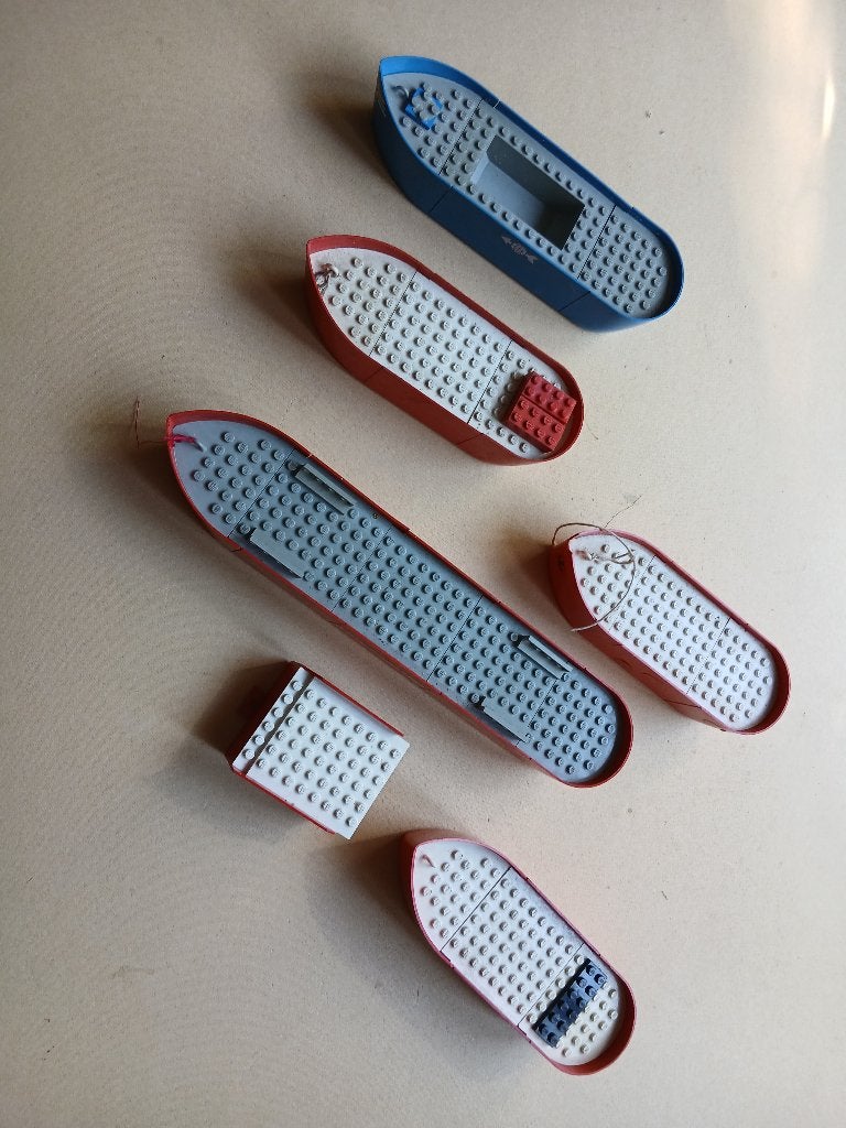Kavel lego vintage boten, Kinderen en Baby's, Gebruikt, Overige thema's, Lego, Overige typen