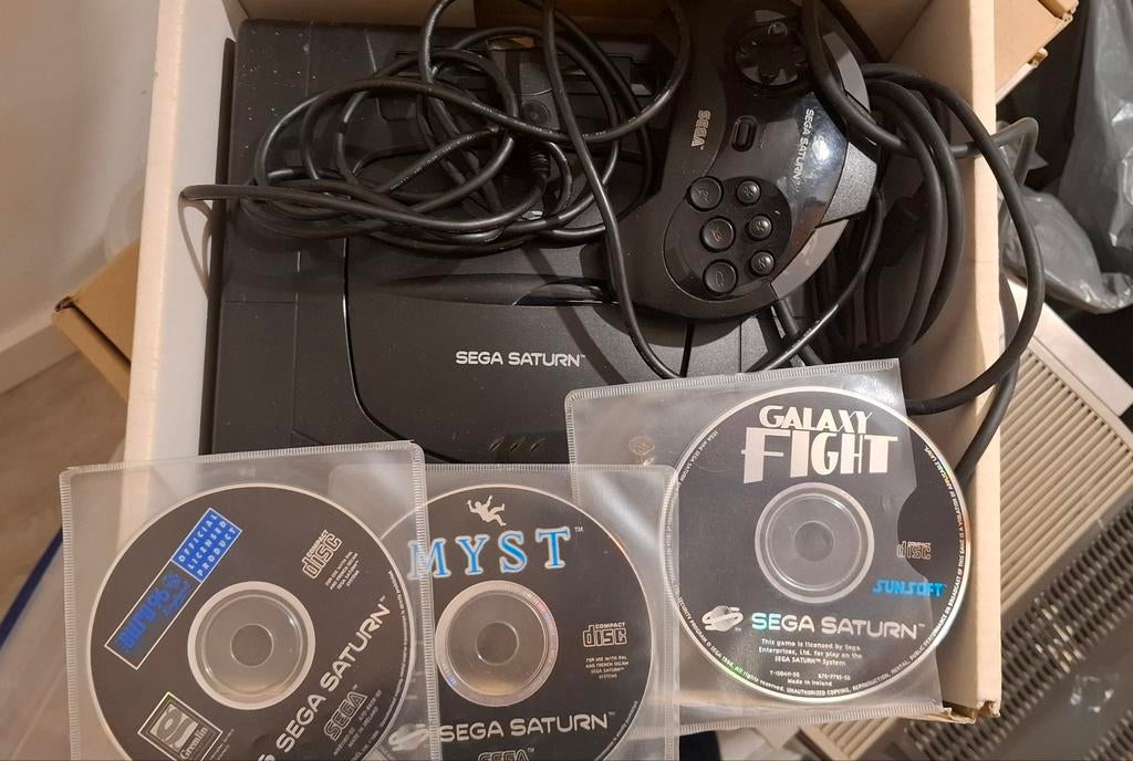 SEGA Saturn Console – Region Free Mod (EUR / US / JAP) 60Hz, Ophalen