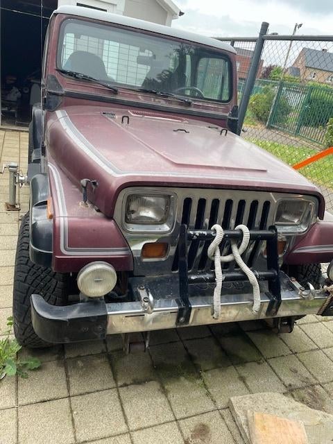 Jeep Wrangler Laredo 4.2 – Oldtimer – Project – LPG, Stof, Zwart, Handgeschakeld, Vierwielaandrijving