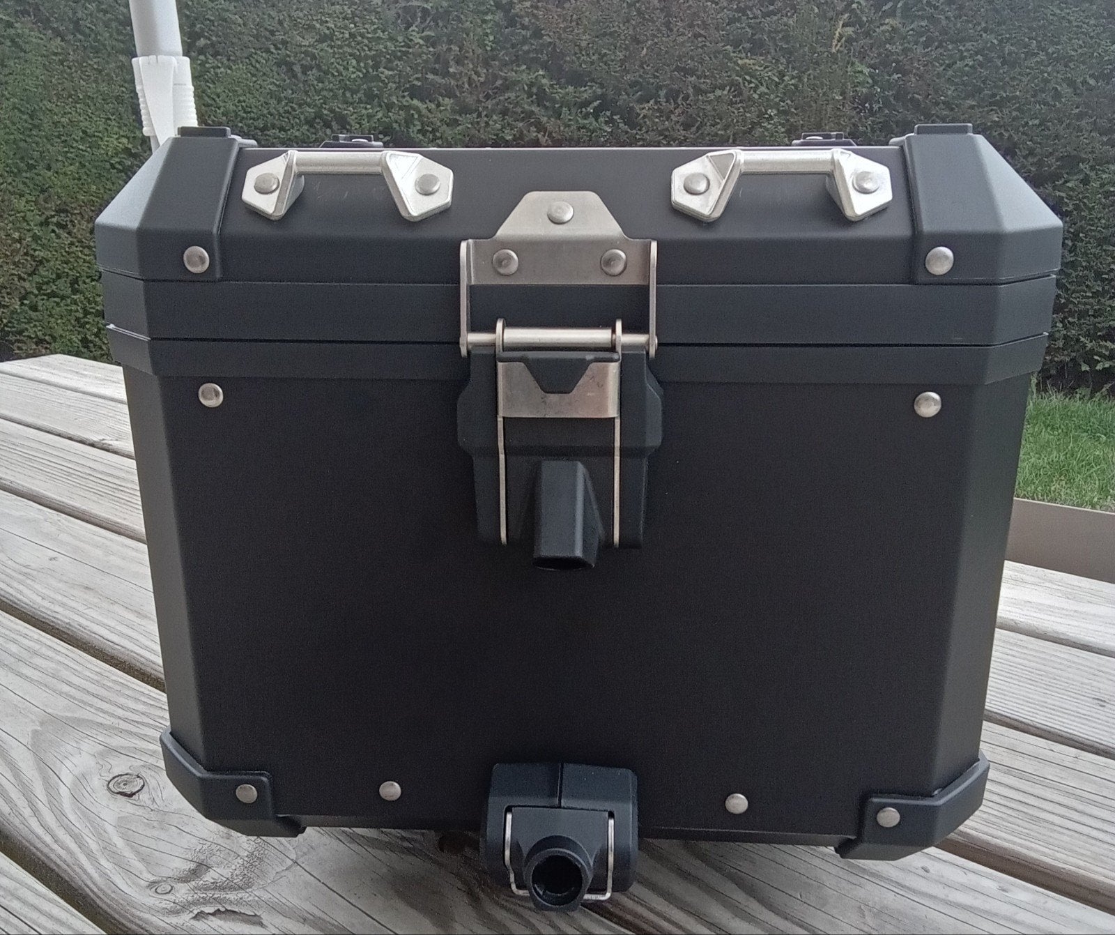 BMW Top-case Alu GSA full black R1200 et R1250 Neuf, Motos, Accessoires | Valises & Sacs, Enlèvement ou Envoi