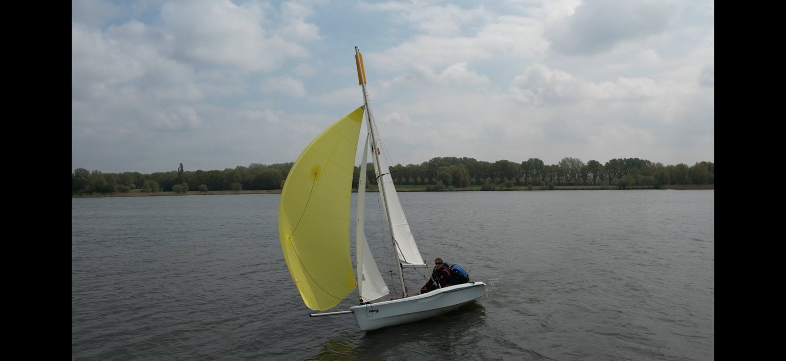 Laser Vago (2016) met Trailer (2007) - Perfect voor Avontuur, Enlèvement, Comme neuf, Grand-voile