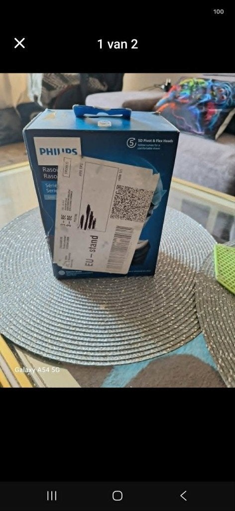 SCHEERMACHINE PHILIPS 50 EURO TE KOOP!!!, Ophalen, Zo goed als nieuw