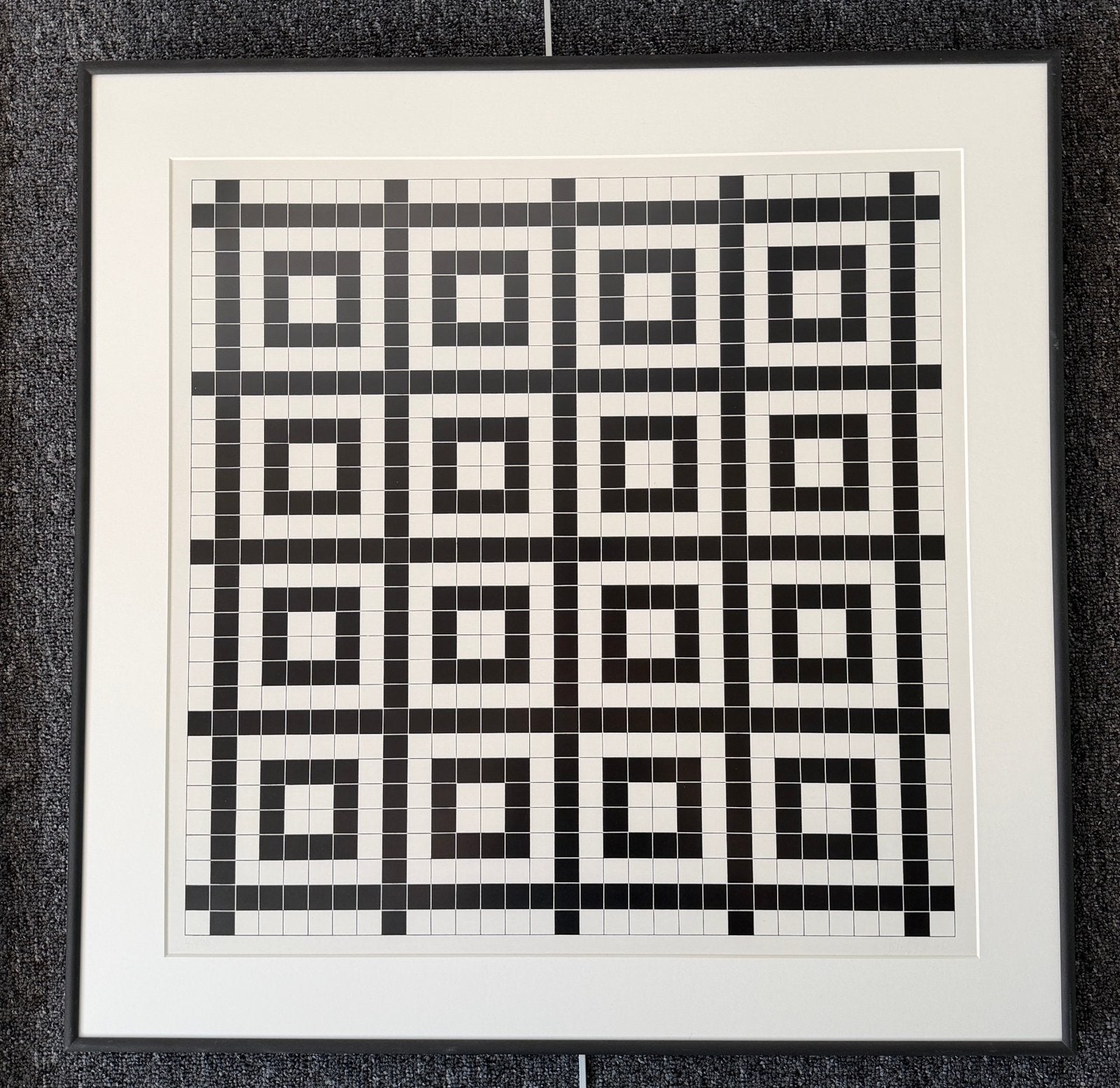 Mark Verstock - Sérigraphie signée, Enlèvement