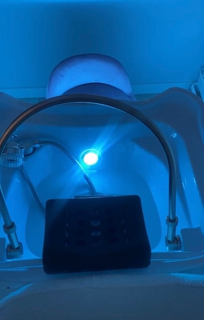 Complete mobiele head spa set, zo goed als nieuw, Ophalen, Zo goed als nieuw, Haarverzorging