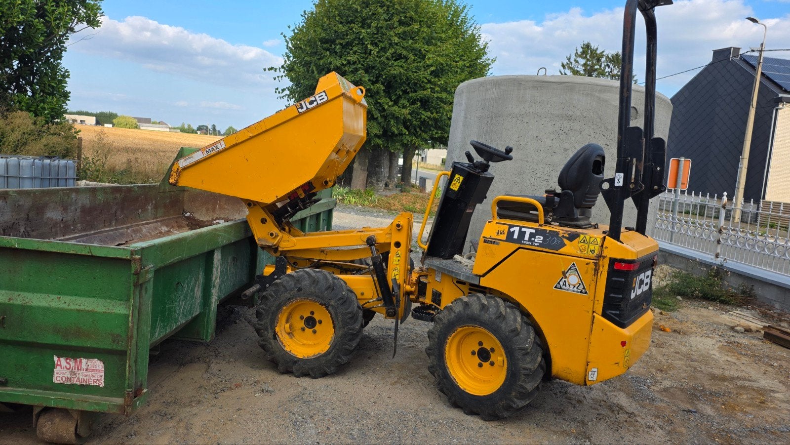 JCB dumper, Zakelijke goederen, Machines en Bouw | Kranen en Graafmachines, Ophalen, Dumper