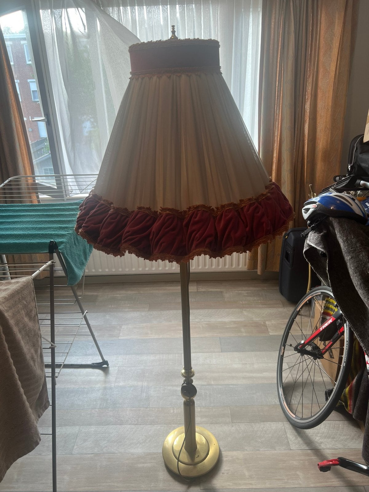 Vintage staande lamp, Antiek en Kunst, Ophalen